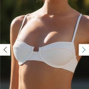 Dippin’ Daisy’s Gigi Bikini Top Cream